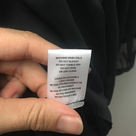 Marchesa Rose Ruffle-front black dress - Picture 8 of 8